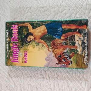 The Jungle Book Starring Sabu VHS Movie Tape 1991
